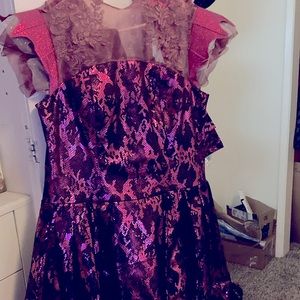 Mal (Descendants 3) Cosplay Dress with Accessories